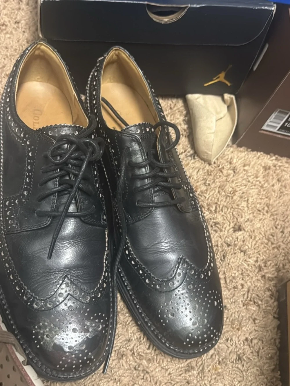 Cole Haan different styles and colors. Wingtip Derby Oxfords